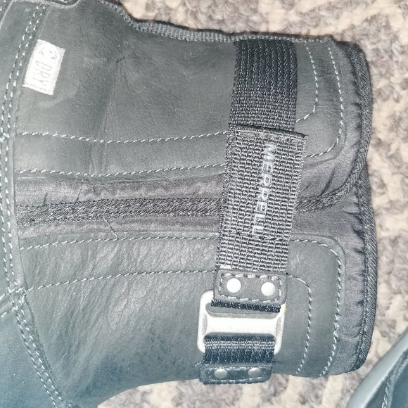 Merrell Womens "Murren" Strap Waterproof Winter Boots  US 8.5 Zip Up - Picture 7 of 12